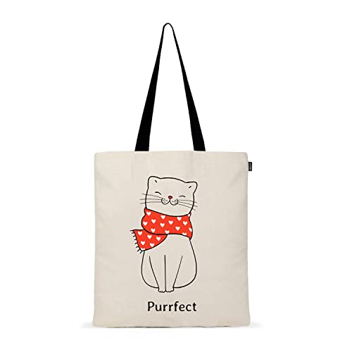 EcoRight Eco Right Canvas Reusable Cotton Tote Bag for Women, for School, Grocery, Shopping, Beach & Gifts for Womens - Image 2