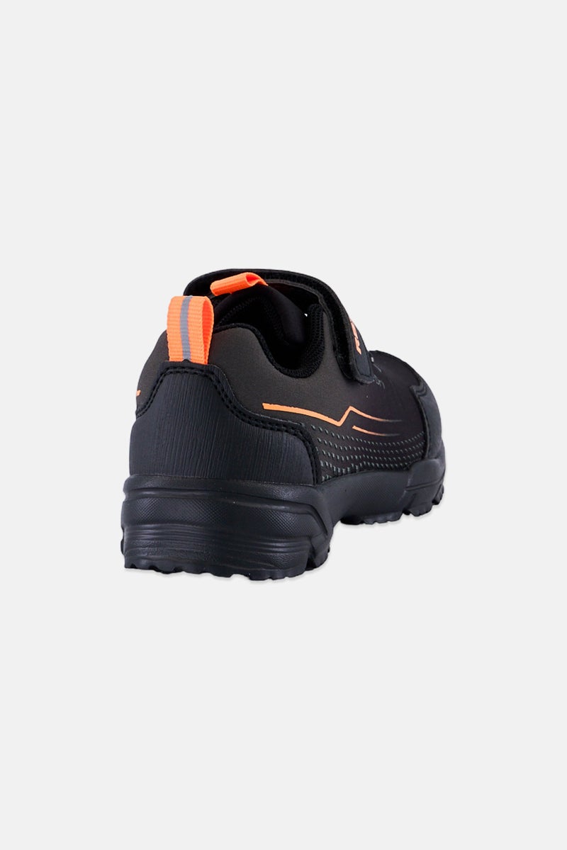 RBX Toddlers Boy Brand Logo Velcro Closure Outdoor Shoes, Black - Image 2