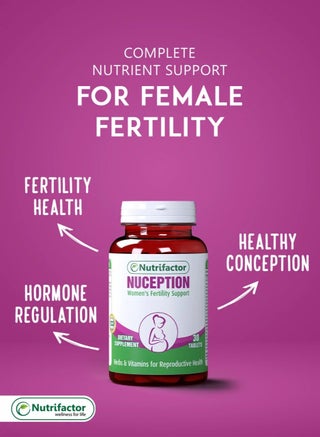 Nuception Fertility & Prenatal Vitamins for Women Reproductive Health | Conception Supplements with Myo-Inositol & Folic Acid to Treat Infertility & PCOS for Hormonal Balance & Ovulation (30 Tablets) - view 4