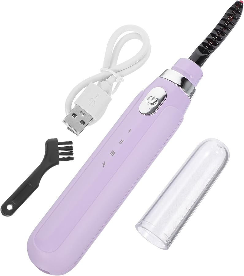 Valiclud مكثف الرموش الكهربائي USB C قابل لإعادة الشحن أداة تسخين الرموش القابلة لضبط درجة الحرارة تسخين سريع - Image 1