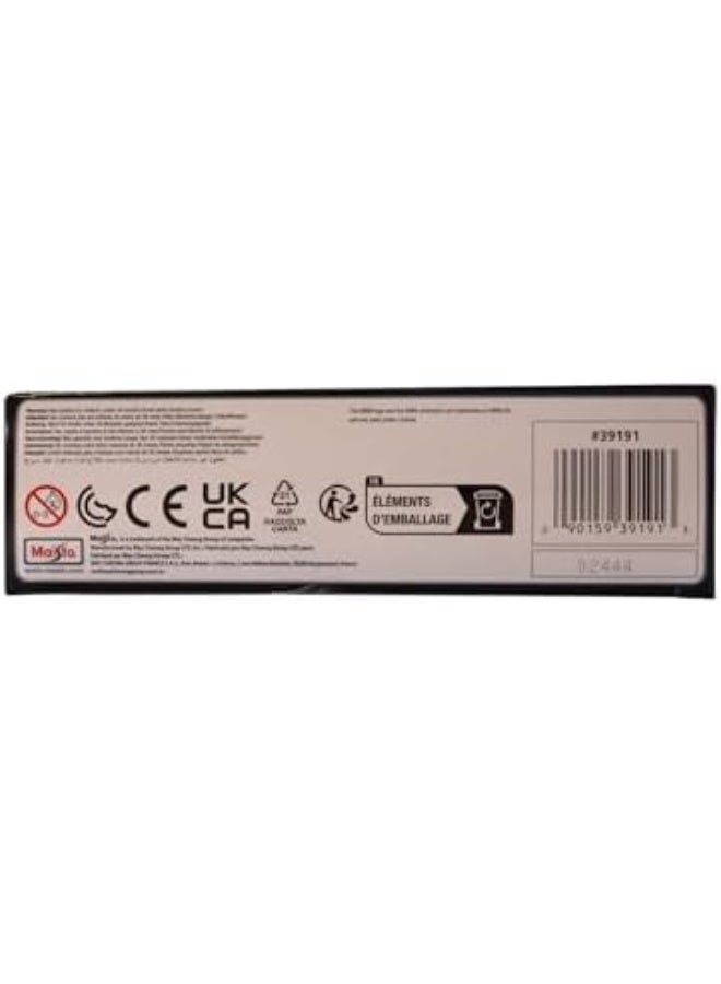 Maisto Diecast Assembly Line 1:12 BMW S1000 RR Diecast Motorcycle Model Kit, White/Black - Image 5