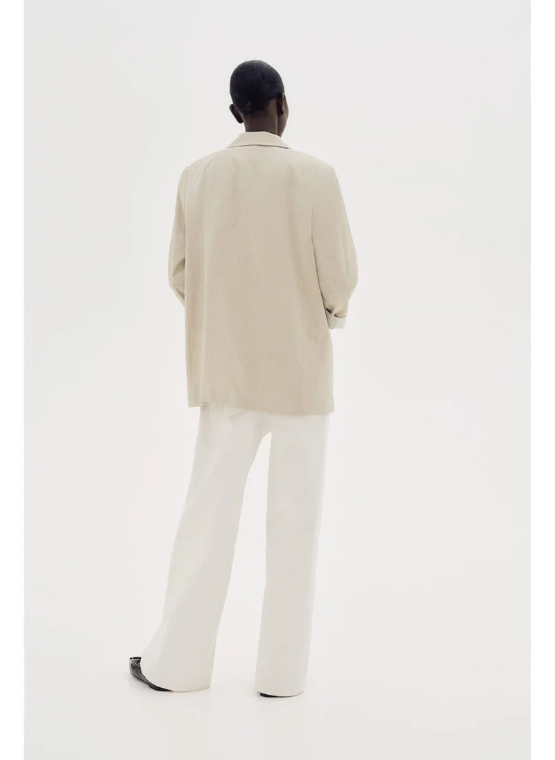اتش اند ام Lyocell-blend blazer