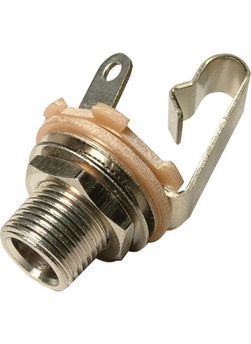 Switchcraft Switchcraft 1/4" Mono 2-Conductor Input Jack, Open Circuit, Long Bushing (Type L11) 
