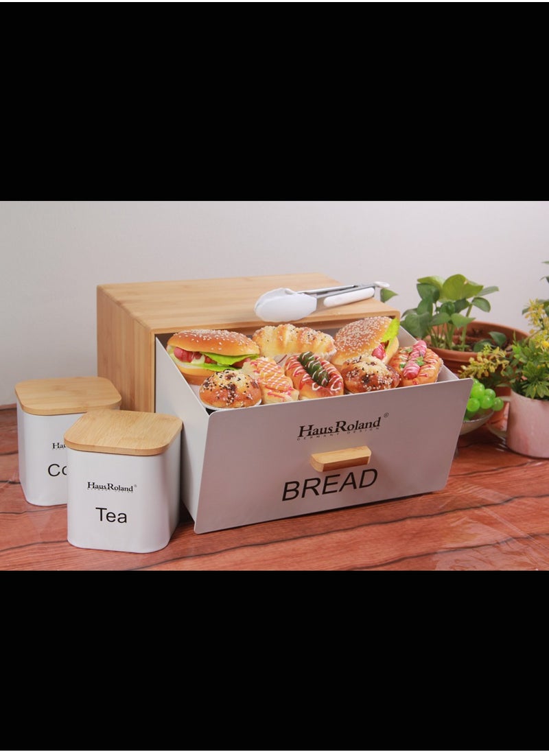 HausRoland - Aisha bread box with storage jars - Image 1