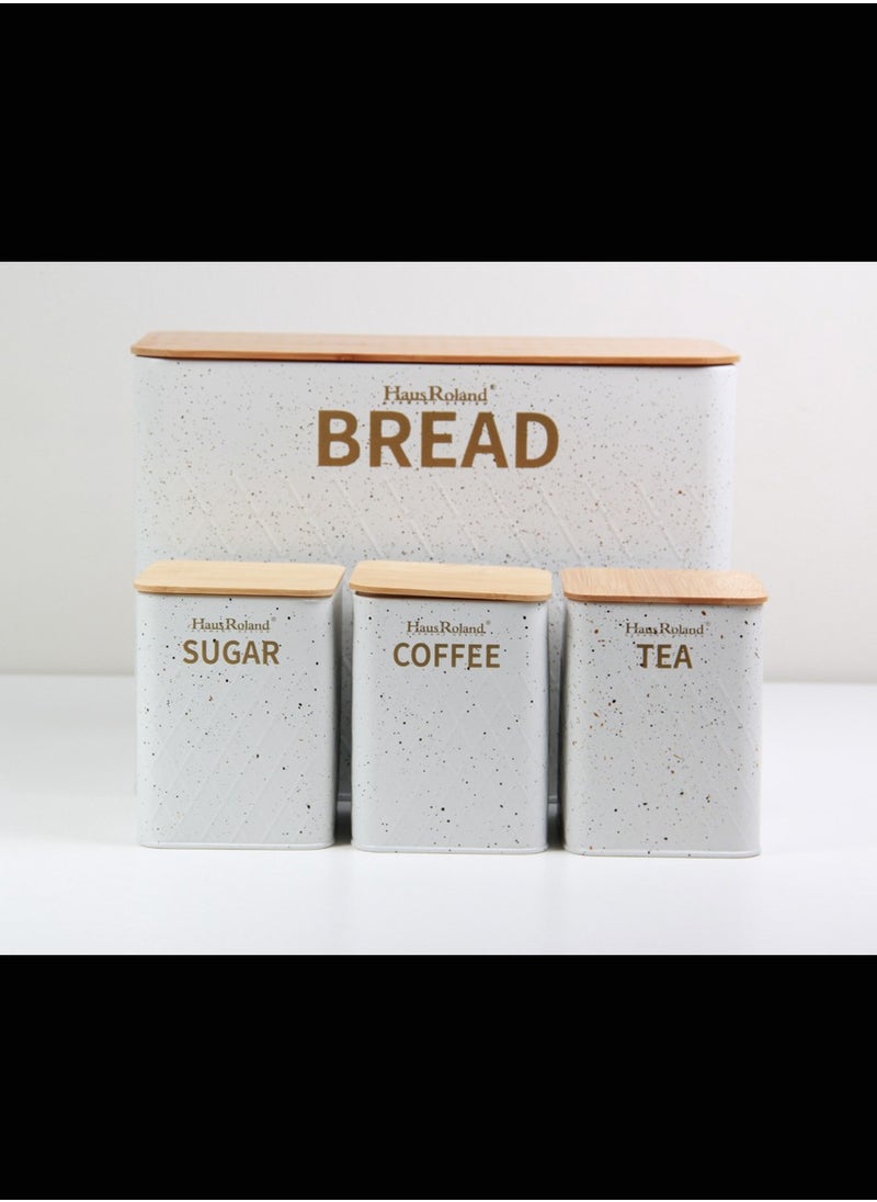 HausRoland - Aisha bread box with storage jars - Image 1
