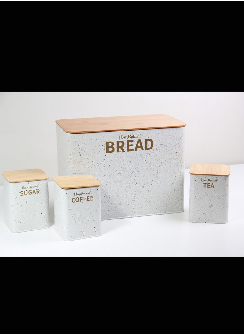 HausRoland - Aisha bread box with storage jars - Image 1