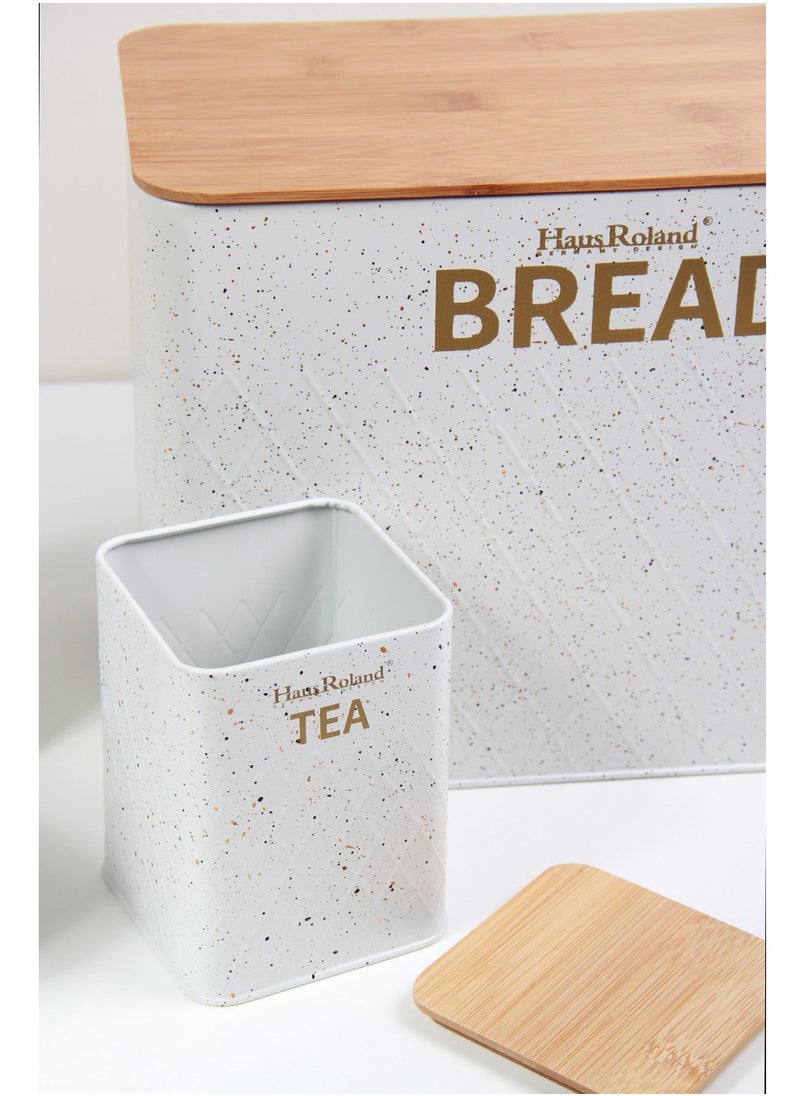 HausRoland - Aisha bread box with storage jars - Image 1