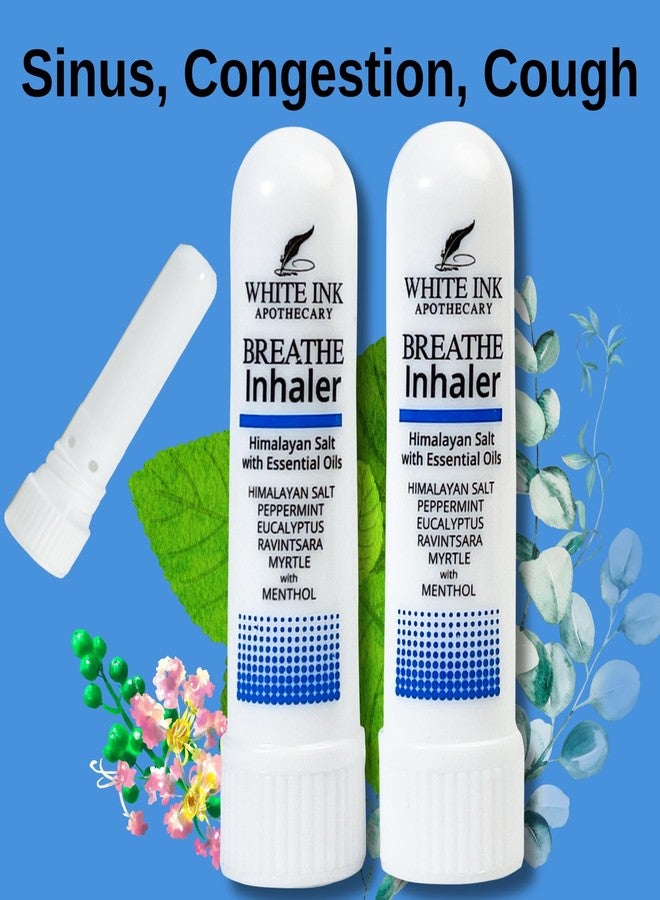 White Ink وايت إنك بريث | جهاز استنشاق بالزيوت العطرية الطبيعية: الأوكالبتوس والنعناع | احتقان | حساسية | تركيز | علاج الجيوب الأنفية بالعلاج العطري (2) - Image 3