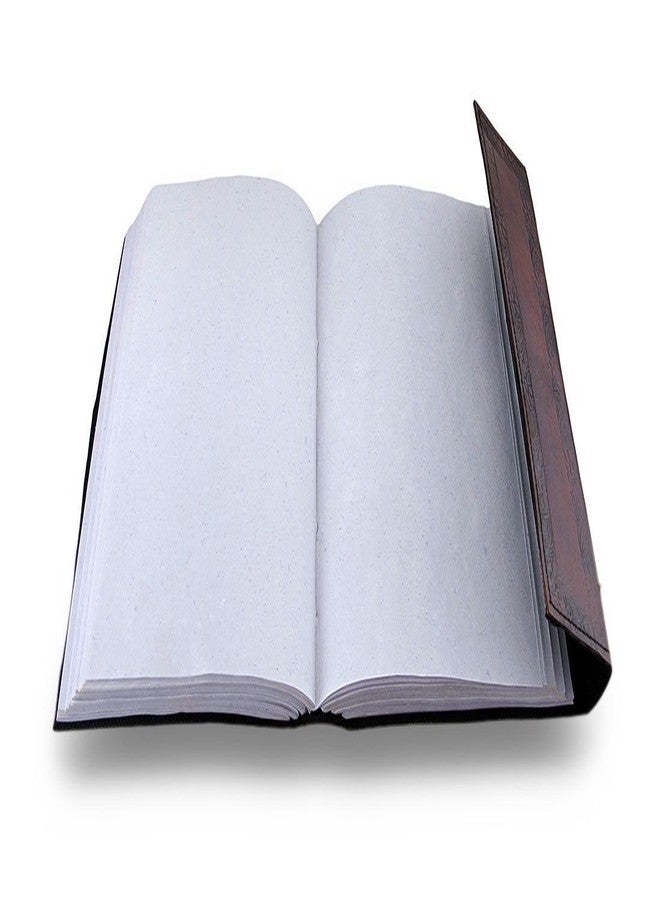 CREATESPACE Leather Journal Diary Embossed Large Tree Notebook for Writing Leather Diary Handmade Leather Journal Gbag (T) - Image 3