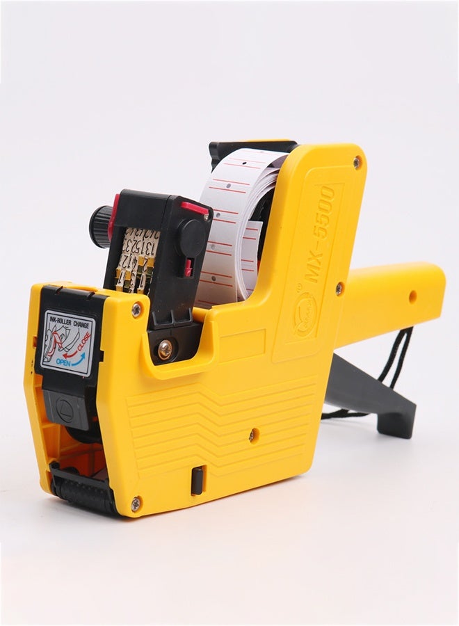 8 Digits Digital Tag Printer Handheld Price Label Price Tag Marker Machine Labeler Labeller Sticker - Image 1