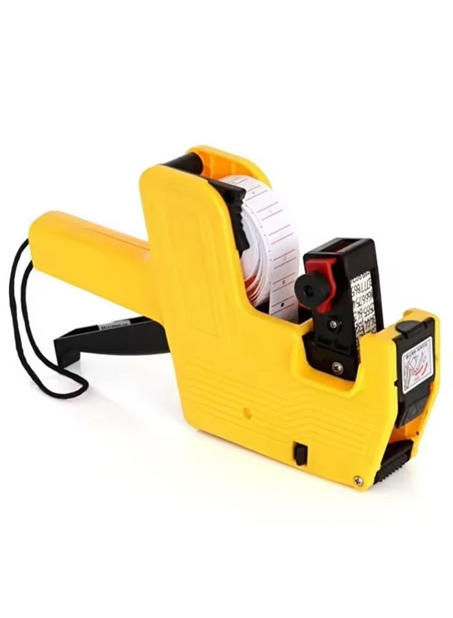 8 Digits Digital Tag Printer Handheld Price Label Price Tag Marker Machine Labeler Labeller Sticker - Image 2