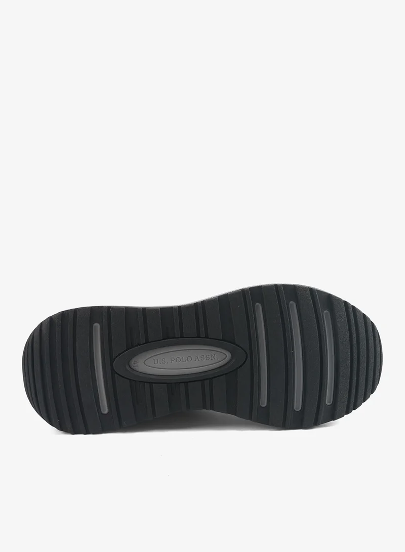 U.S. Polo Assn. grey Men's Grey Low-Top Sneakers - Modern Design Shoes for All-Day Comfort for Men | Best Price UAE