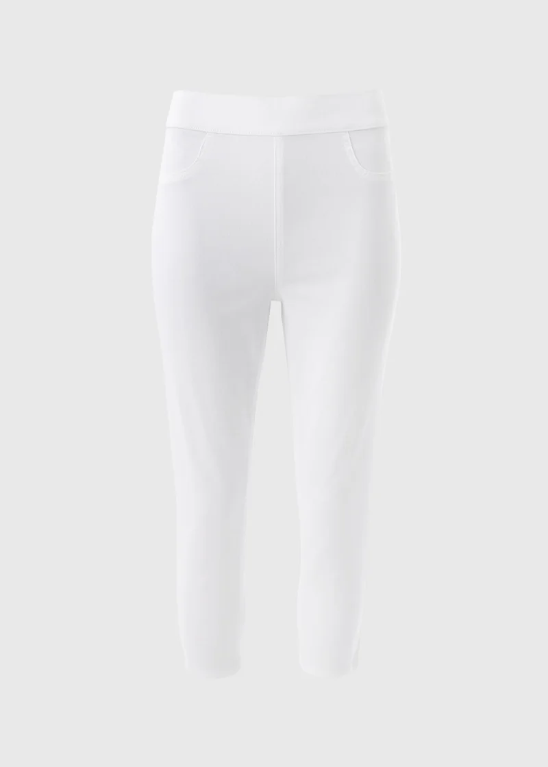 Matalan White Rosie Cropped Jeggings