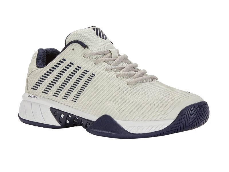 K-Swiss Men's Hypercourt Express 2 Tennis Shoe, Vaporous Gray/White/Peacoat, 7 M - Image 1