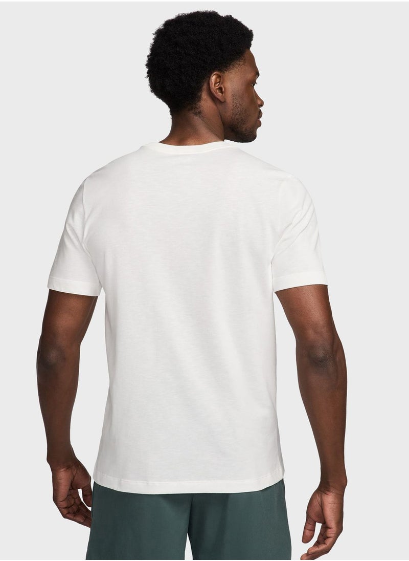 Nike Dri-Fit 3 Month Slub Graphic T-Shirt  - Image 2