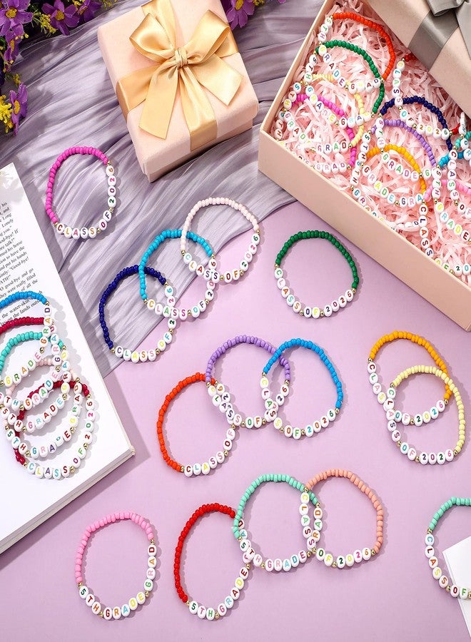 Quelay 32 Pcs 5th Grade Graduation Friendship Bracelet Gift Set Class of 2026 Adjustable Bracelets Bulk End of Year Student Gifts from Teacher 5th Grade Graduation Party Favors Birthday Party Decorations - Image 2