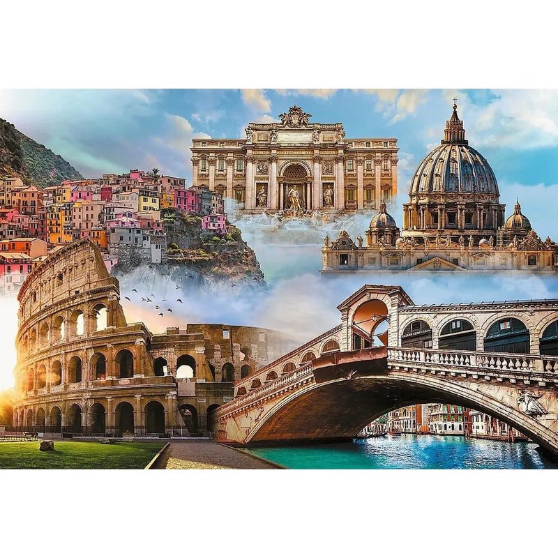 Trefl - Favorite places in Italy Puzzle (1500 Pcs) - 26203 - Image 2