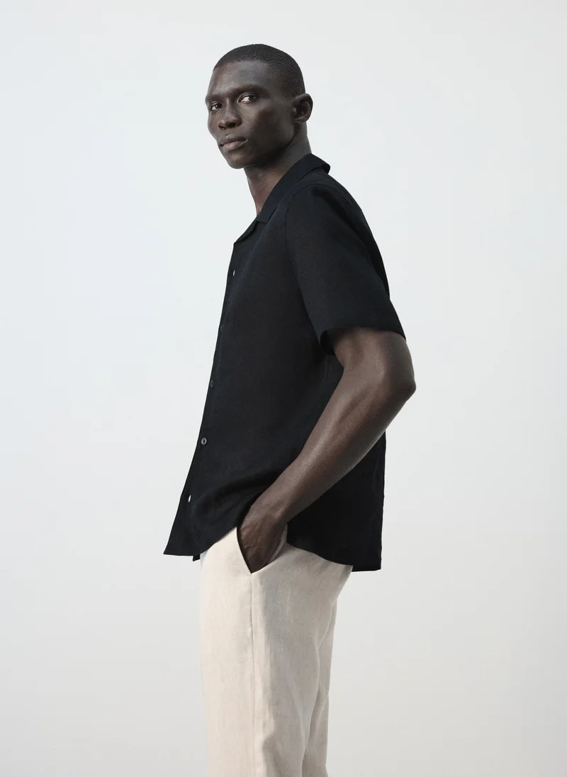 Mango Man 56-NAVY Shirt Ants for Men | Best Price UAE