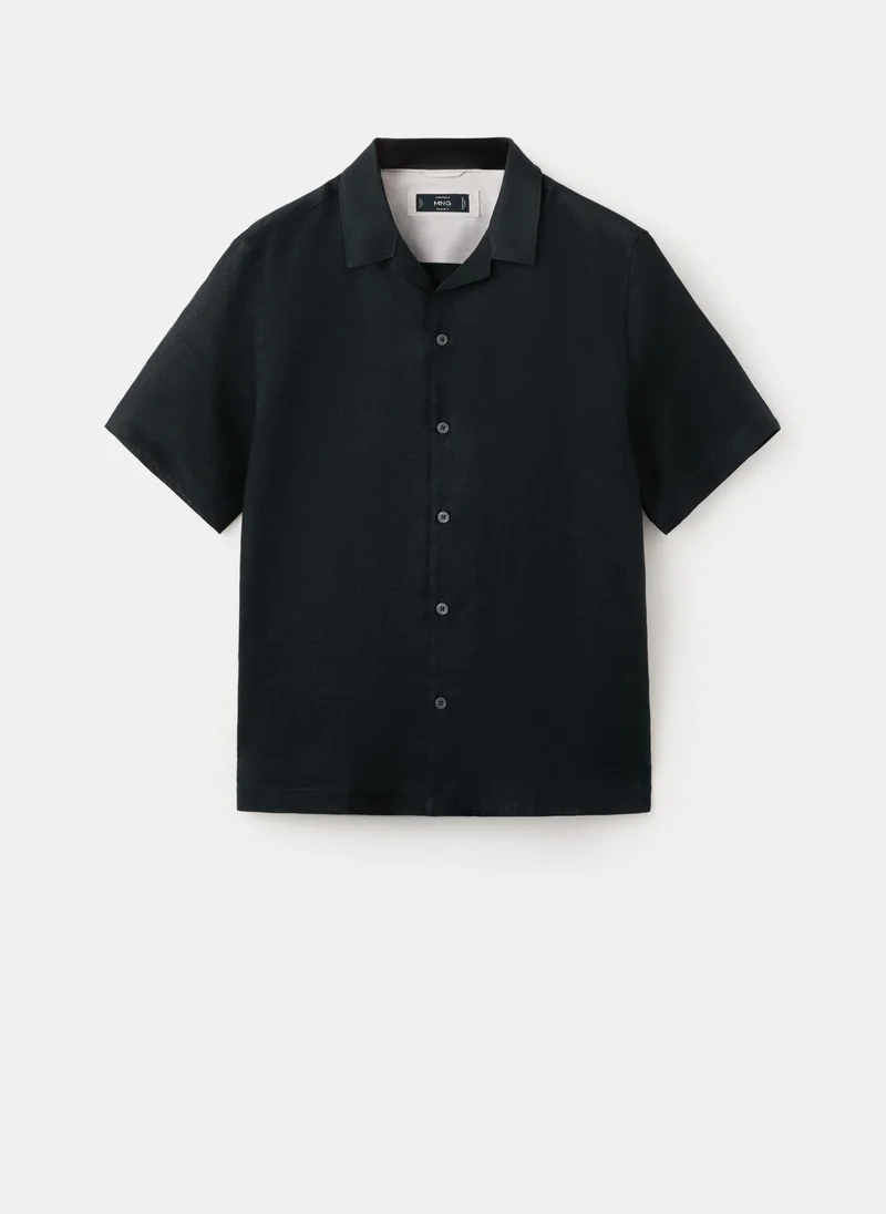 Mango Man 56-NAVY Shirt Ants for Men | Best Price UAE