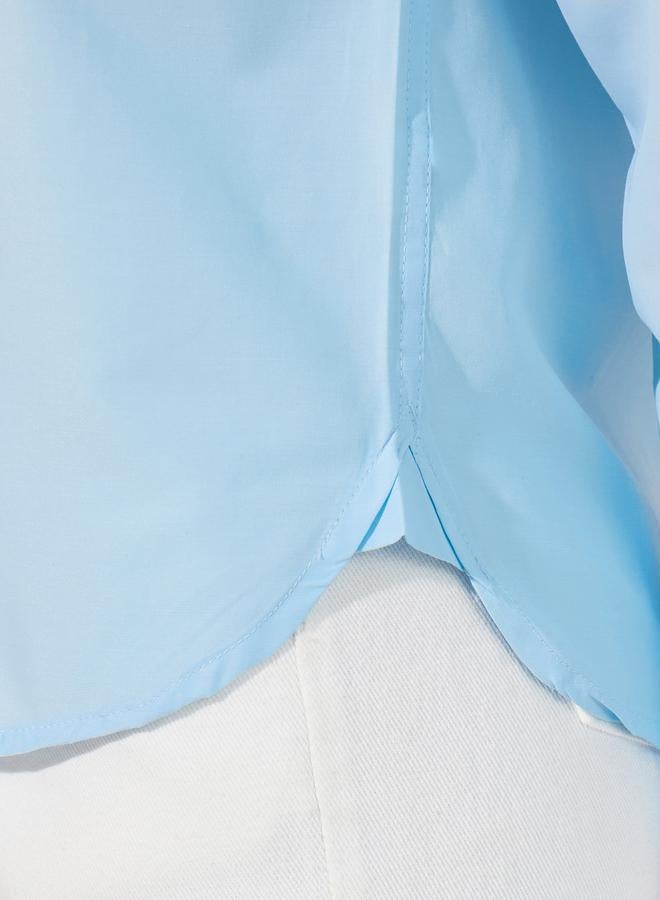 Styli Solid Regular Fit Collared Shirt - Image 5