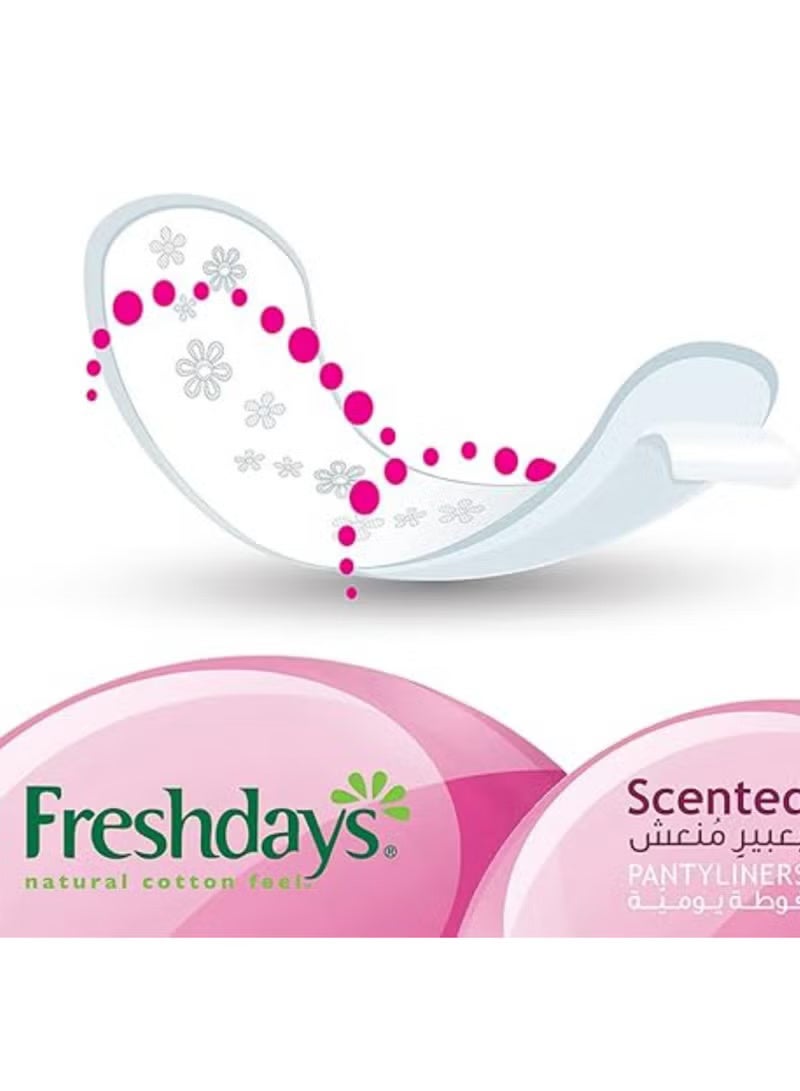 فريش دايز فريشدايزفوط يومية عادية معطرة 72 فوطة - Image 3