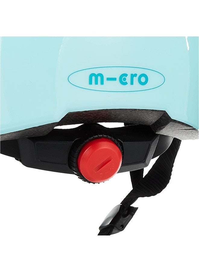 Micro Micro Mint PC Kids Helmet (Medium) | Kids Helmet | Kick Scooter Helmets | Sports Helmet for Kids | Helmet with Adjustable Straps | Riding Kids Helmet | Kids Safety | Helmet for Kids  - Image 4