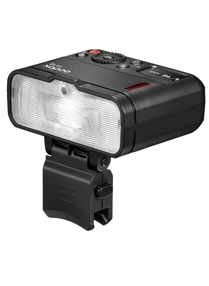 جودوكس فلاش ماكرو Godox MF12 رقم الدليل 16 مع تحكم لاسلكي 2.4G ووضع TTL M مع فلتر ملون قاعدة باردة لتصوير البورتريه والنباتات والحشرات والطعام والمجوهرات في التصوير الماكرو - Image 3