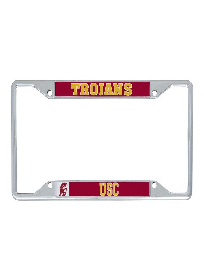 Desert Cactus USC Car Accessories Metal License Plate Frame and Tag Holder for Front or Rear of Car (Mascot) - Image 2