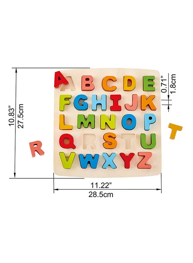 Hape Chunky Alphabet Puzzle - Image 4