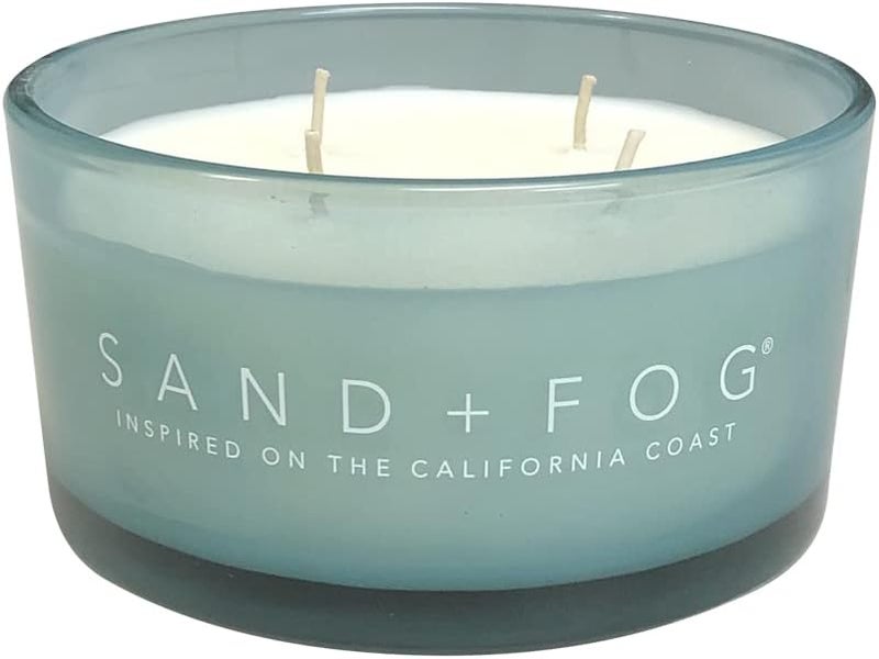 Sand + Fog Scented Candle- California Beach House -Additional Scents and Sizes–100% Cotton Lead-Free Wick-Luxury Air Freshening Jar Candles-Perfect Home Décor for Cocktail Table– 23oz - Image 2