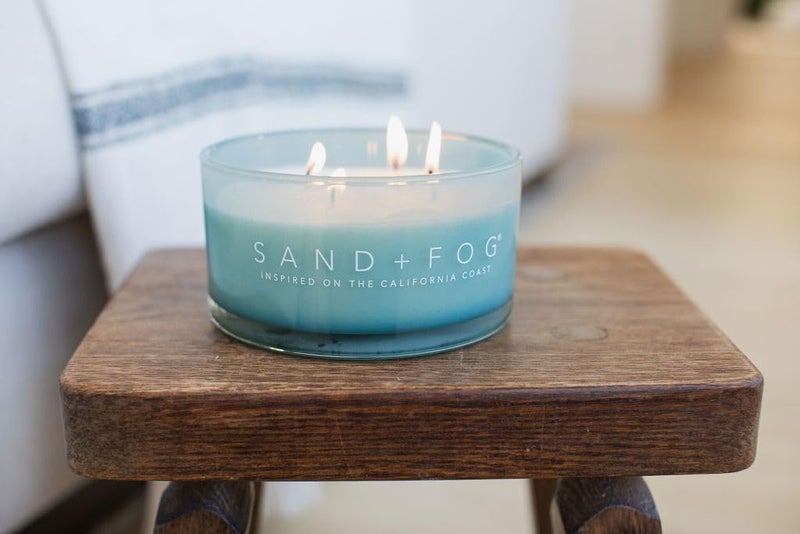 Sand + Fog Scented Candle- California Beach House -Additional Scents and Sizes–100% Cotton Lead-Free Wick-Luxury Air Freshening Jar Candles-Perfect Home Décor for Cocktail Table– 23oz - Image 4