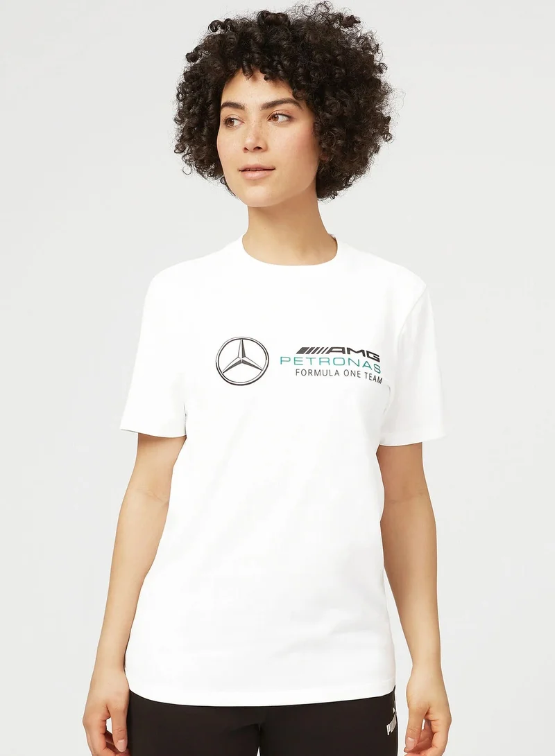 AMG Petronas F1 Unisex Large Logo T-Shirt