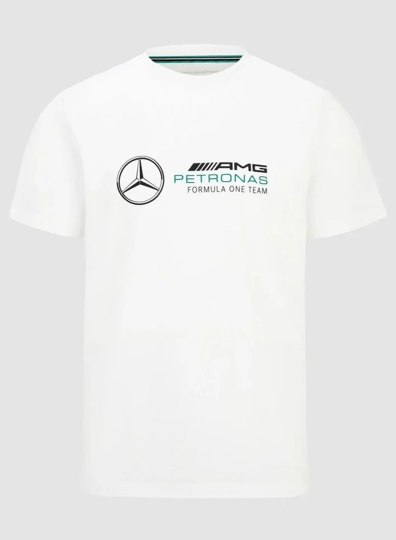 AMG Petronas Formula 1 Team  AMG Petronas F1 Unisex Large Logo T-Shirt  | Best Price UAE
