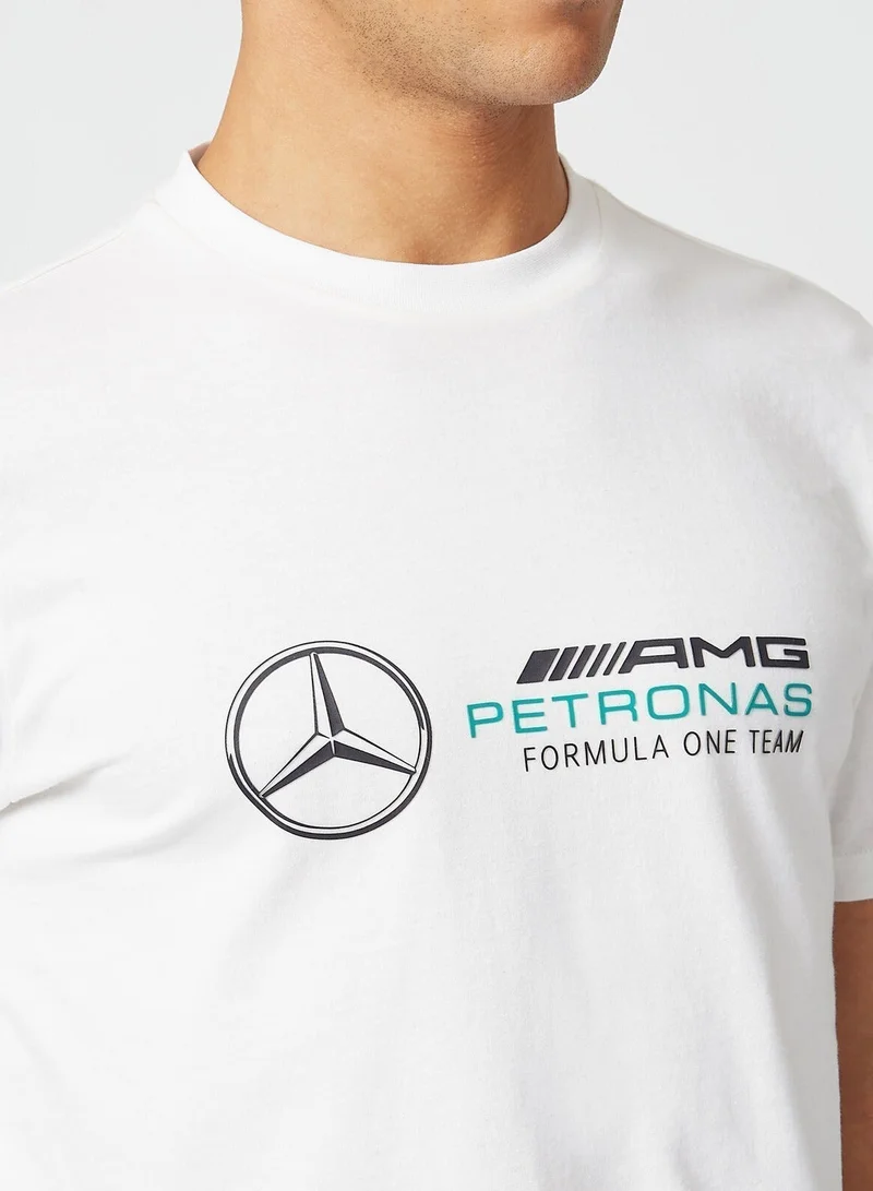 AMG Petronas Formula 1 Team  AMG Petronas F1 Unisex Large Logo T-Shirt  | Best Price UAE