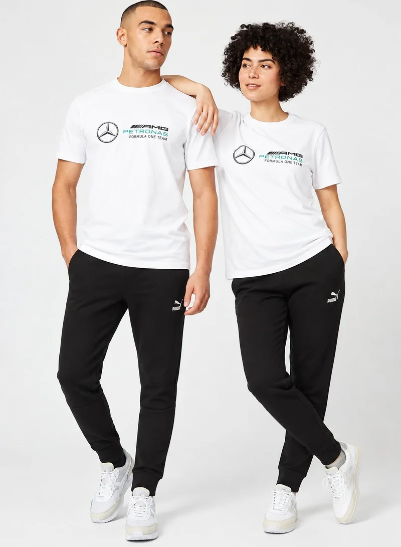 AMG Petronas F1 Unisex Large Logo T-Shirt
