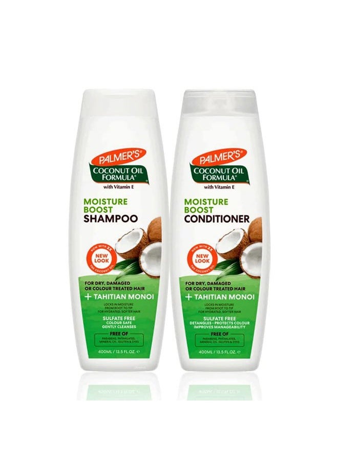 PALMER'S Coconut Oil Formula Conditioning Shampoo & Repairing Conditioner  - Image 1