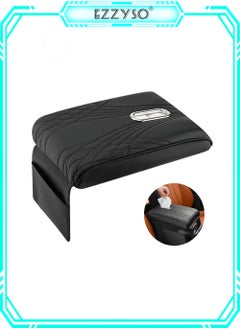 EzzySo Car Central Control Armrest Memory Foam Armrest Heightening Pad, Lengthened Central Armrest Box Pad  - Image 1