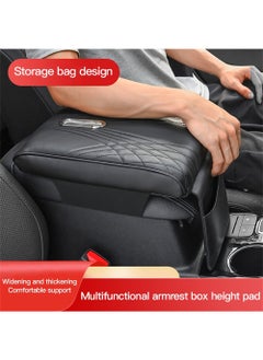 EzzySo Car Central Control Armrest Memory Foam Armrest Heightening Pad, Lengthened Central Armrest Box Pad  - Image 2
