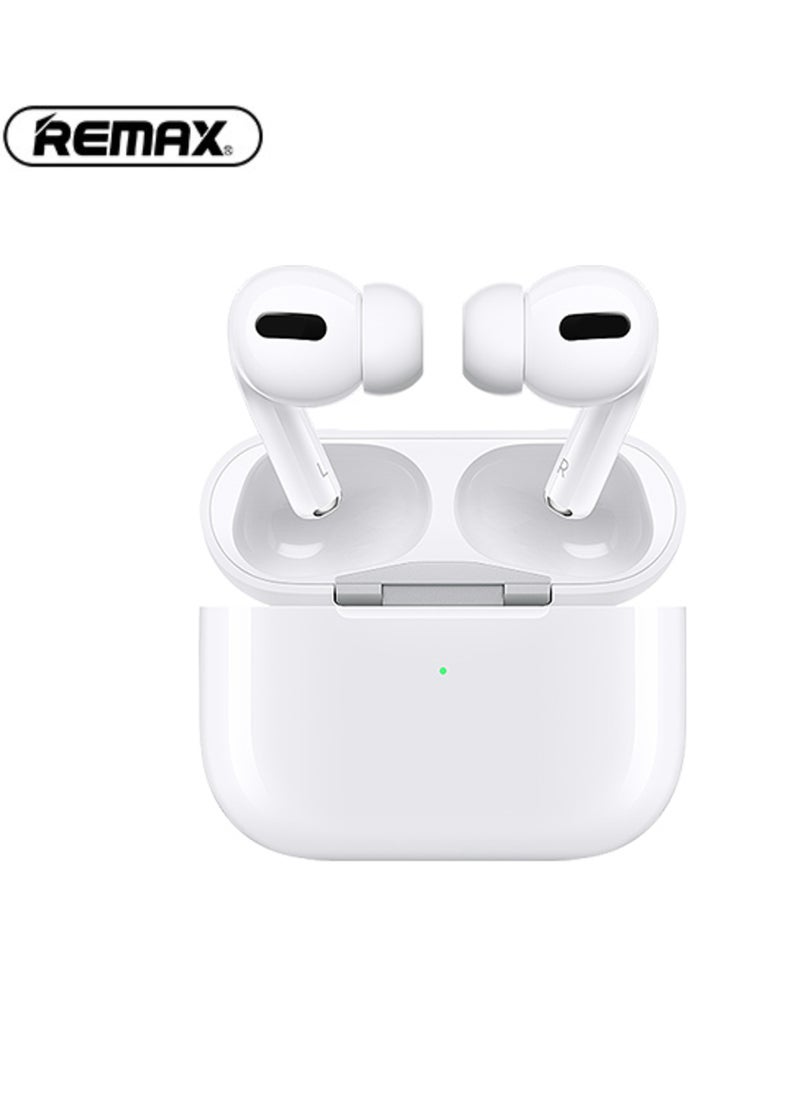 REMAX - PD-BT550 True Wireless Earphones Headphone for Music & Call, Earbuds Noise Cancellation, Calling/music 4 hours, Standby 40 hours, Standard Version, White - Image 1