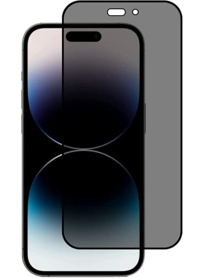 iPhone 14 Pro privacy screen protector anti-Spy tempered glass film 9H hardness scratch resistant bubble free anti spy tempered glass screen protector for iPhone 14 pro privacy glass - Image 1
