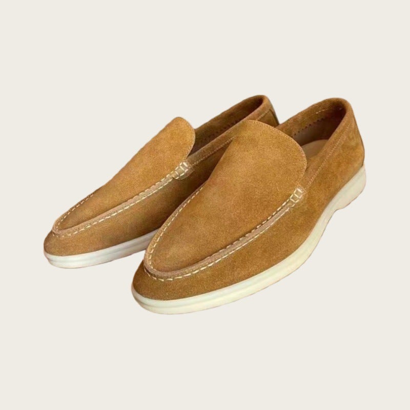 Men'S Summer Loafers, Casual Flat Shoes, Slip-On Driving Shoes, Large Size Beanie Shoes - Image 4