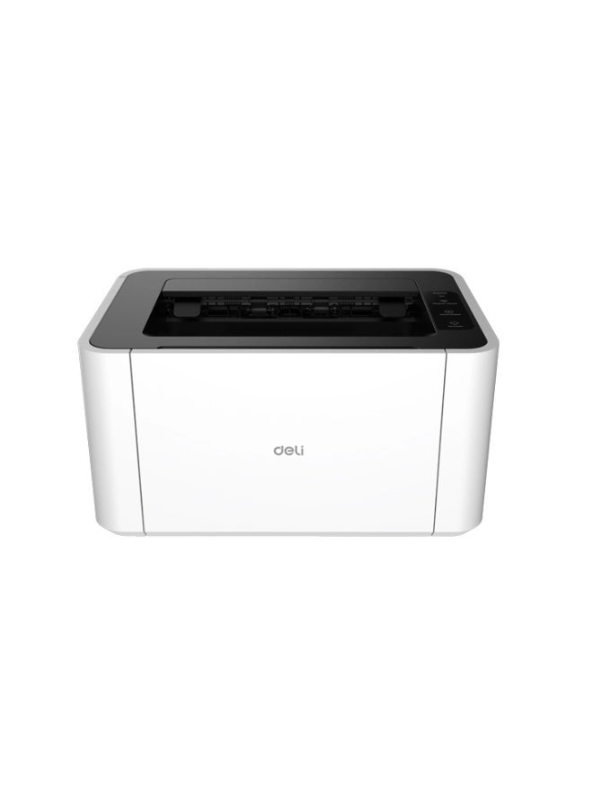 Deli طابعة ليزر أحادية اللون Deli P1820W | طباعة فقط | 20 صفحة في الدقيقة | 1200×600 نقطة في البوصة | USB + واي فاي + بلوتوث | حبر 1600 صفحة | طابعة مدمجة A4 للمكتب المنزلي - Image 1
