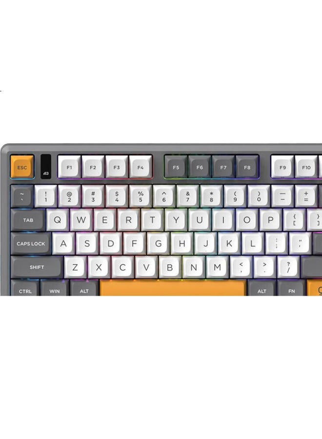 iFLYTEK لوحة مفاتيح واي فاي بلوتوث مخصصة من Iflytek Ai Jia Da Long، إصدار T8 Starfire رمادي مزود بـ Deepseek-R1 - Image 1