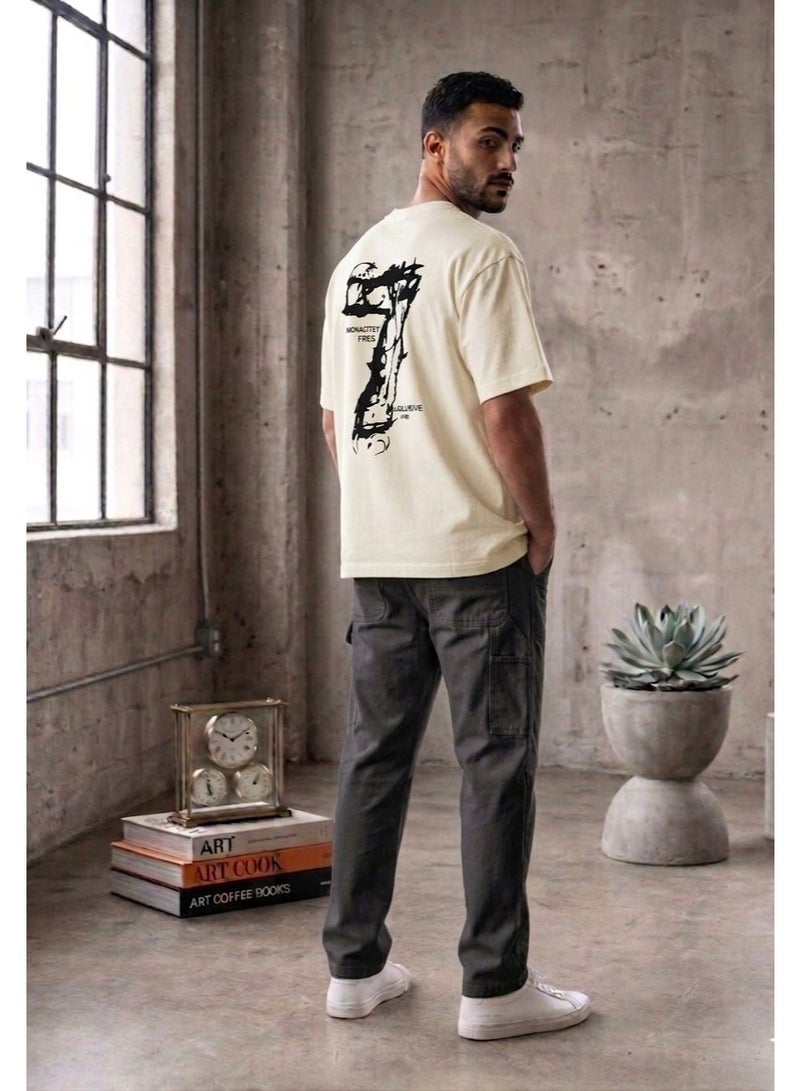 Hikes Men’s Premium Graphic T-Shirt – Soft Stretch Cotton Blend, Relaxed Fit Casual Tee for Daily Wear - Image 2