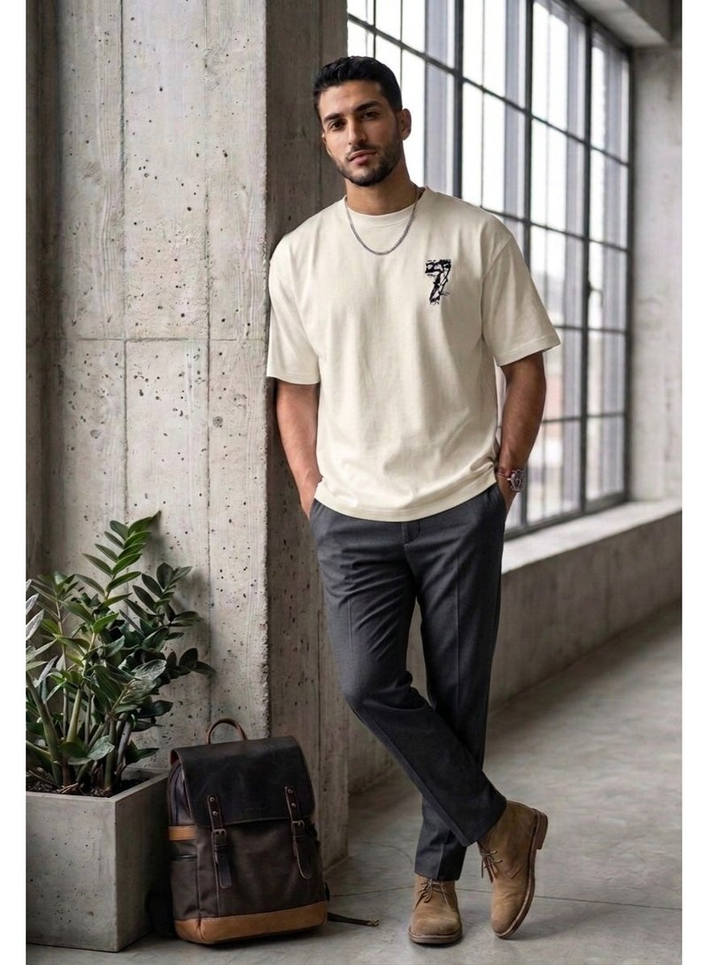 Hikes Men’s Premium Graphic T-Shirt – Soft Stretch Cotton Blend, Relaxed Fit Casual Tee for Daily Wear - Image 1