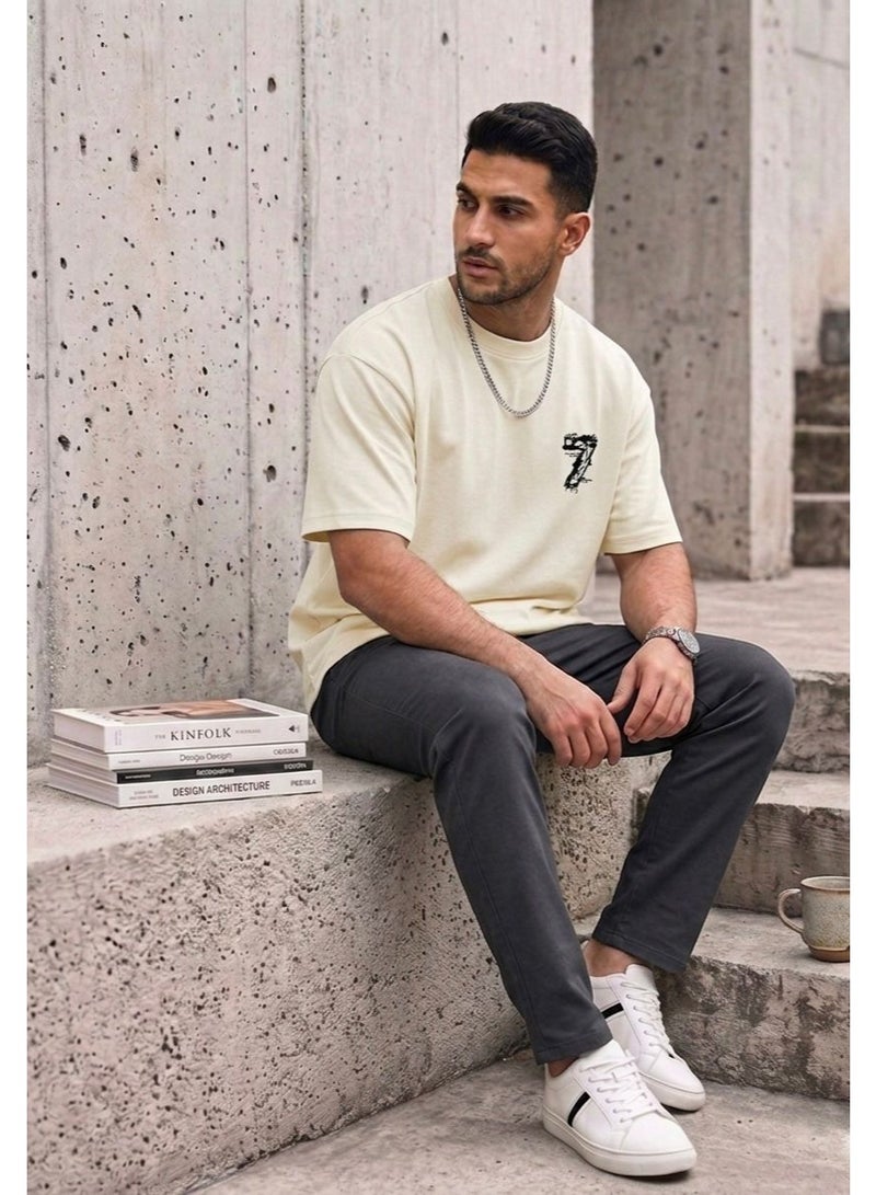 Hikes Men’s Premium Graphic T-Shirt – Soft Stretch Cotton Blend, Relaxed Fit Casual Tee for Daily Wear - Image 4
