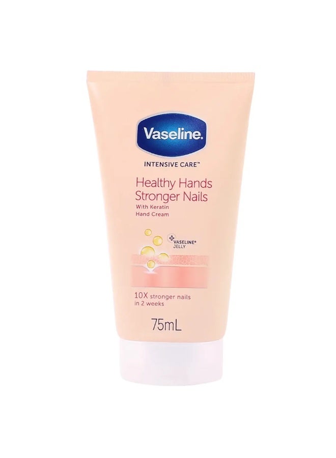 Vaseline Healthy Hands and Stronger Nails With Keratin Hand Cream 75 ml