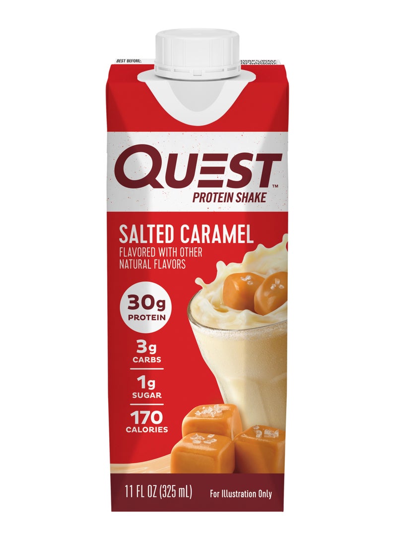 Quest Salted Caramel Protein Milkshake 325ml - Image 1
