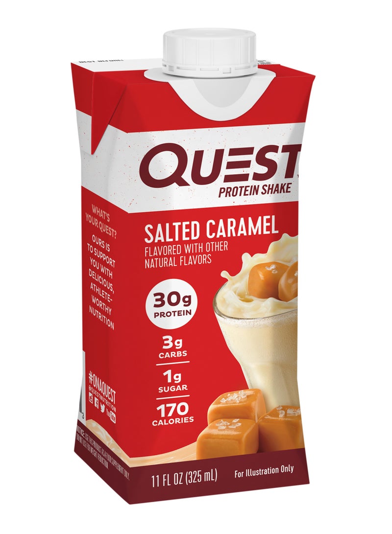 Quest Salted Caramel Protein Milkshake 325ml - Image 3