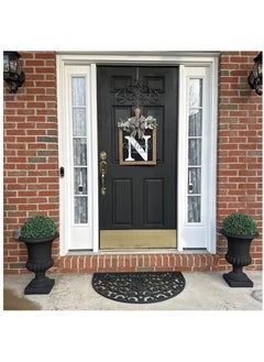 Y&D Welcome Sign Creative Bowknot Letter Wreath In Front Of The Door Outdoor Decoration Props For The Courtyard 30x35CM  - Image 3